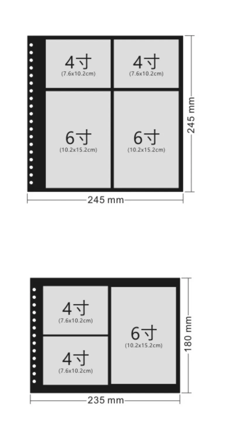 Фотоальбом для камеры DIY крафт-бумага черный фотоальбом в КАРТОННОЙ ОБЛОЖКЕ индивидуальная специальная бумажная Обложка Выпускной альбом