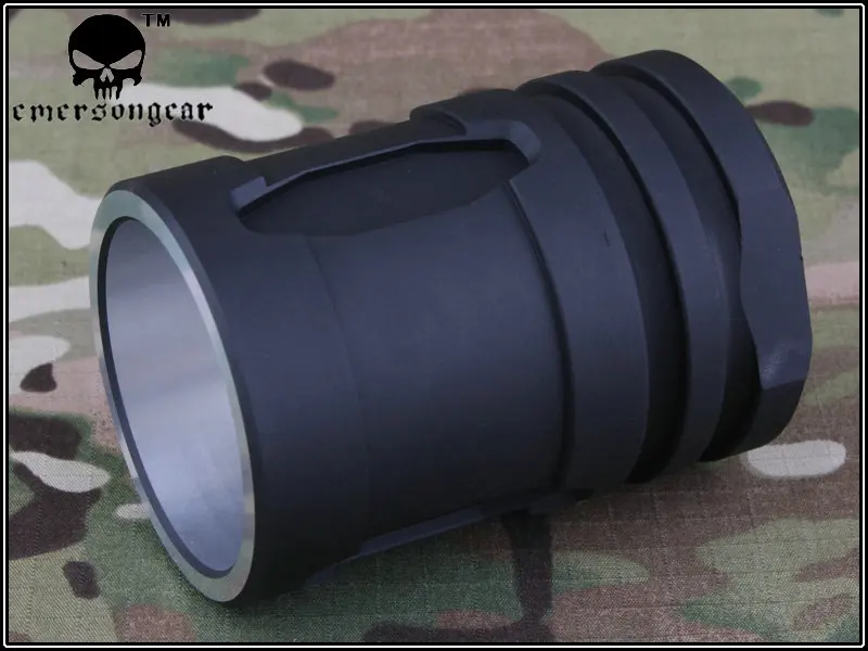 EmersonGear тактическая вспышка Hider Suppressor стилизованная стеклянная Боевая кружка алюминиевая чашка для напитков компактное полевое устройство для питья