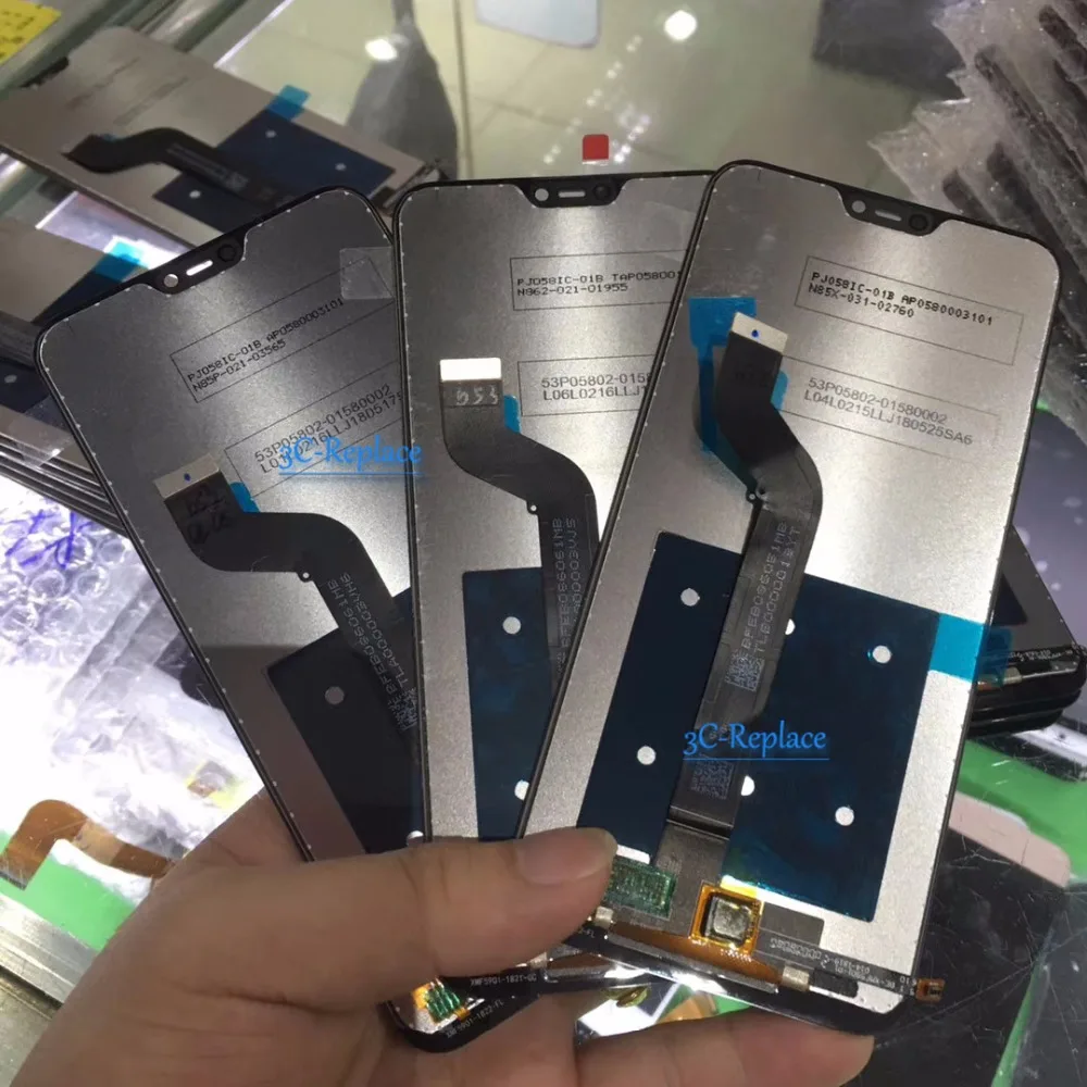 Черный/белый для Xiaomi Redmi 6 Pro 6Pro полный ЖК дисплей сенсорный экран дигитайзер в