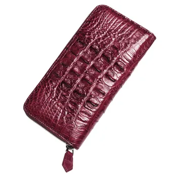 

Women Leather Wallets Crocodile Skin Bag Purses Lady Clutch Long Clutch Genuine Leather Wallet Card Holder Ladies Clutches