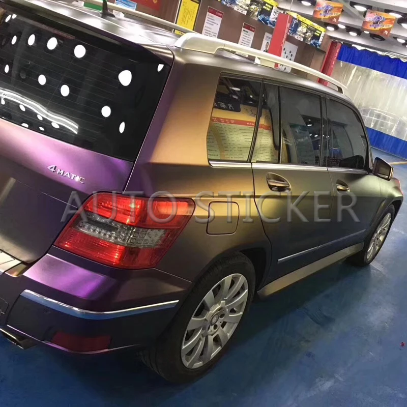 metallic chameleon car wrap 2