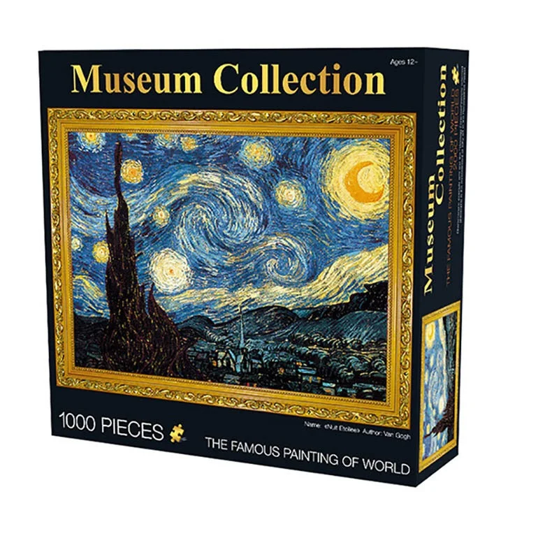 

New Product 1000 Pcs Paper Puzzle Children Educational Toy 3D Puzzle