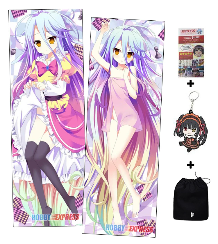 Японская Подушка Hobby Express без игры Life Shiro Otaku Waifu Dakimakura MGF 8122|japanese pillow cover|hobby expressjapanese