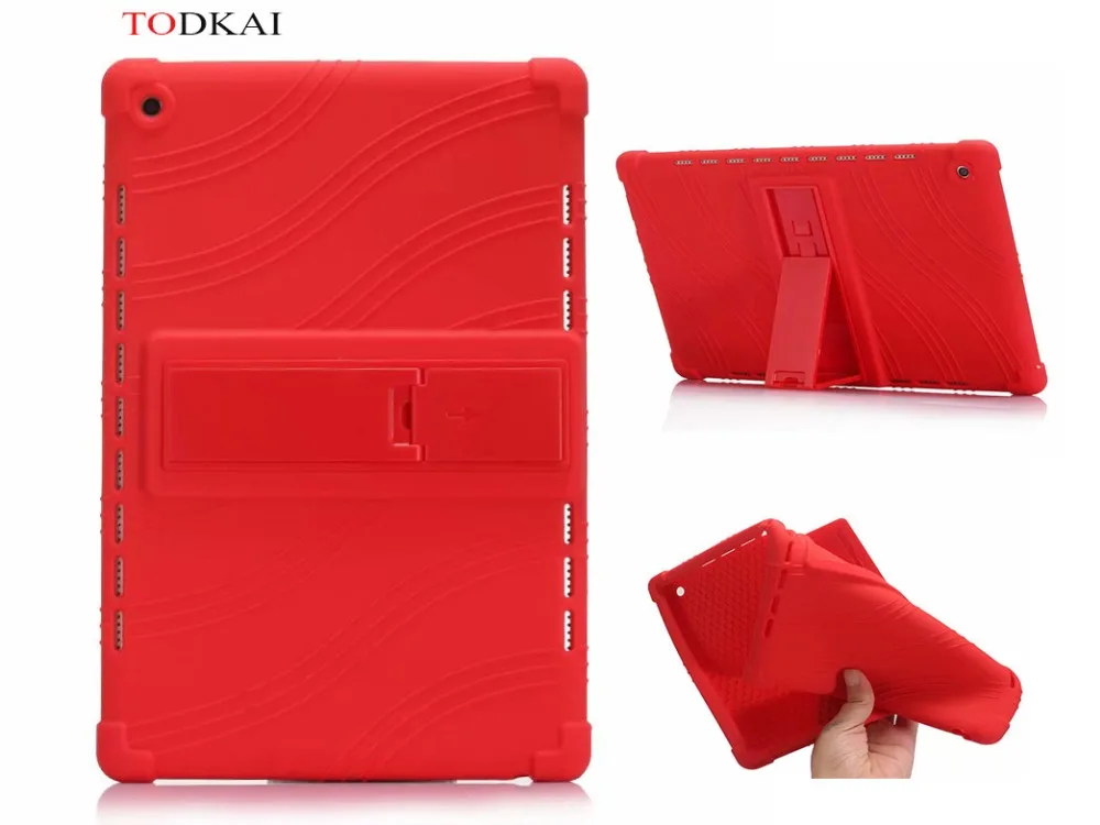 

For Huawei mediapad M5 10(PRO) 10.8 inch CMR-AL09 kid Soft Silicone Back Cover for Huawei mediapad M5 10 tablet Kickstand case