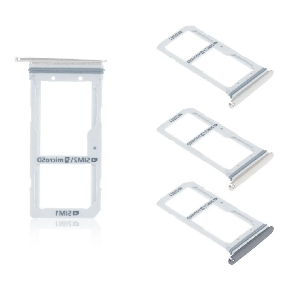 New Dual Sim Card Tray Holder Insert Slot Adapter For Samsung