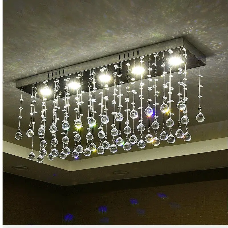 Modern crystal Ceiling Lights Lamparas De Techo lustre Luminaria Abajur Lamp Home Lighting light Avize Luminaire | Освещение