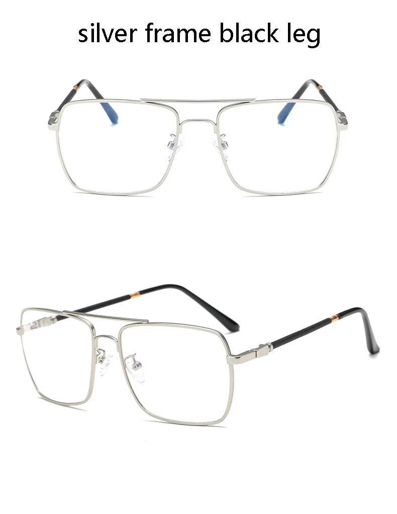 Ретро квадратные очки женские металлические очки от близорукости очки оправа для очков мужская оправа nerd оптическая оправа с прозрачными линзами Eyewarer