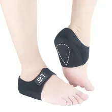 1 Pair Plantar Fasciitis Arch Heel Sleeves Therapy Wrap Heel Foot Pain Arch Brace Insole EK-New