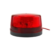 Outdoor Waterproof IP66 Wired Security Emergency font b LED b font Strobe Light Signal Siren Warning