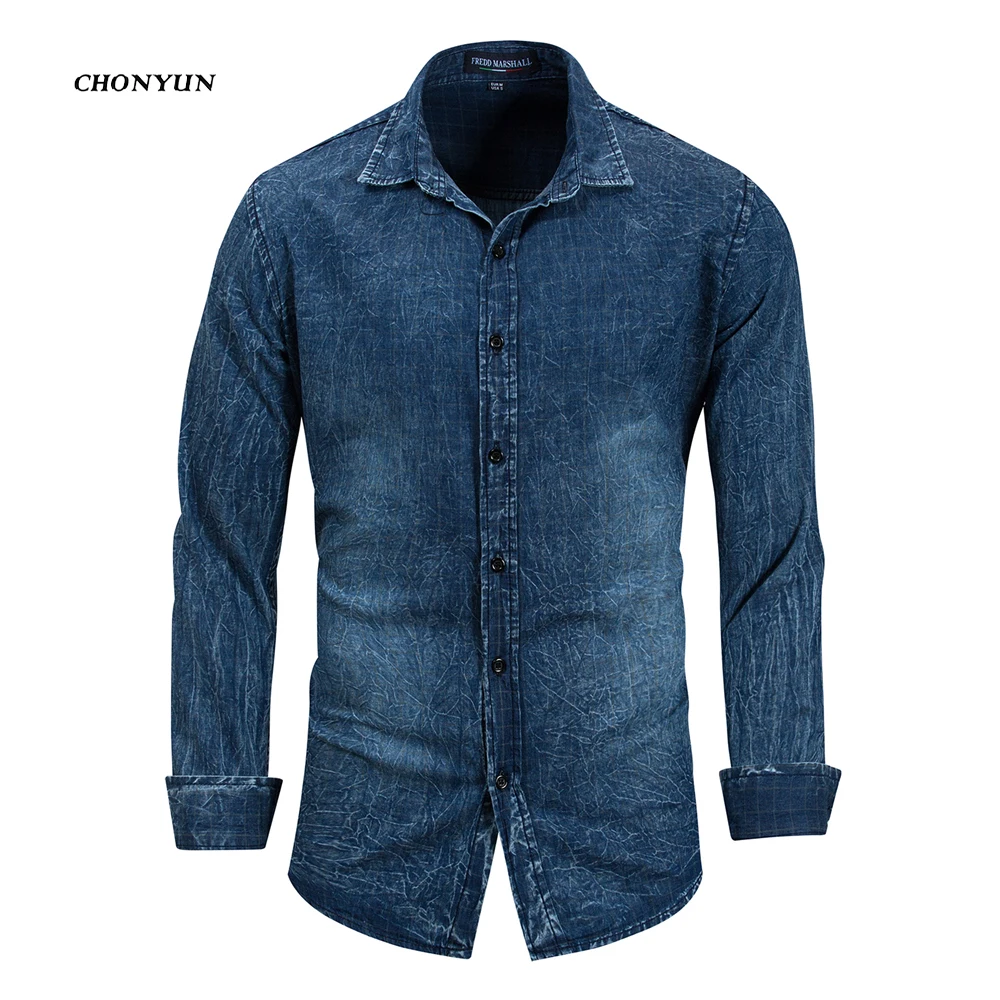 Share 231+ mens denim casual shirts best