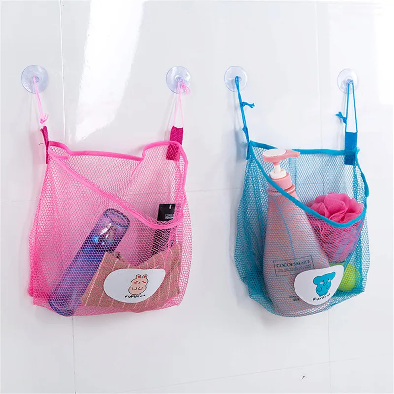New Baby Kids Bathing Toy Storage Bag Fun Time Bath Tub Organizer