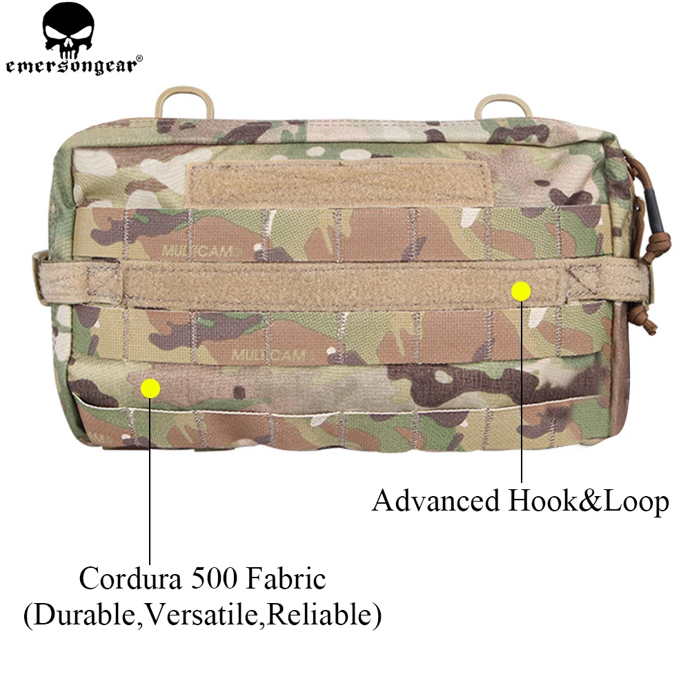 EMERSON gear Drop Pouch Тактический Molle Pouch многофункциональная сумка дампа сумка Военная охотничья Боевая Шестерня Multicam Pouch EM8347