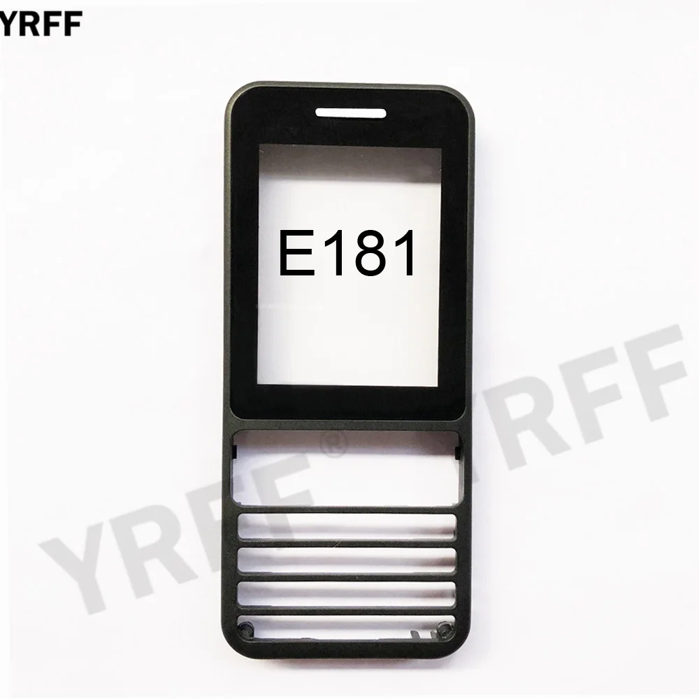 For Philips E160 E180 E181 Mobile Front Glass Screen+Center housing+keypads Replacement