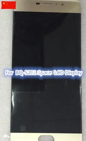 

For BQ-5201 Space LCD Display Screen + Touch Screen Space Free Shipping