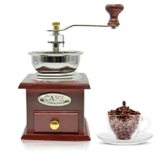 Зерен Мясорубка домашняя кофемолка Горячая ящик мини ручной работы