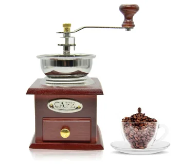 

Bean grinder Home Coffee grinding hot drawer mini manual hand operation free shipping
