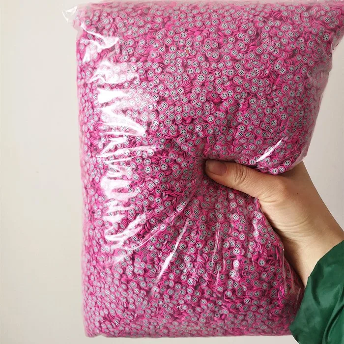 Dragon Fruit 500g 500g миниатюрный кусочки фруктов для 1/12 кукольная кухня аксессуар украшение куклы - Цвет: Dragon Fruit 500g