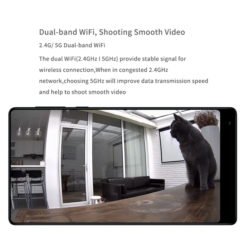 Оригинальная смарт ip камера Xiaomi Mijia HD1080P 2 4G Wifi Беспроводная 130 широкоугольная 10 м