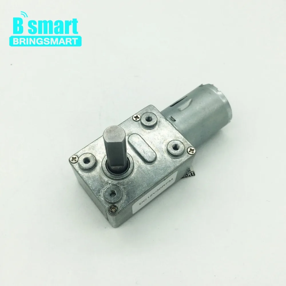 Bringsmart JGY370 12 V DC Motor de engranaje de gusano de alto par 24 V reductor 8mm D7 longitud del eje 25mm invertido 6 V mini Electricmotor Bringsmart JGY370 12 V DC Motor de engranaje de gusano de alto par 24 V reductor 8mm D7 longitud del eje 25mm invertido 6 V mini Electricmotor