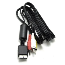 FOR PS2 / PS3 AV Cable Audio Video RCA Composite cable – FOR Sony Playstation 1.8M / 6FT free shipping