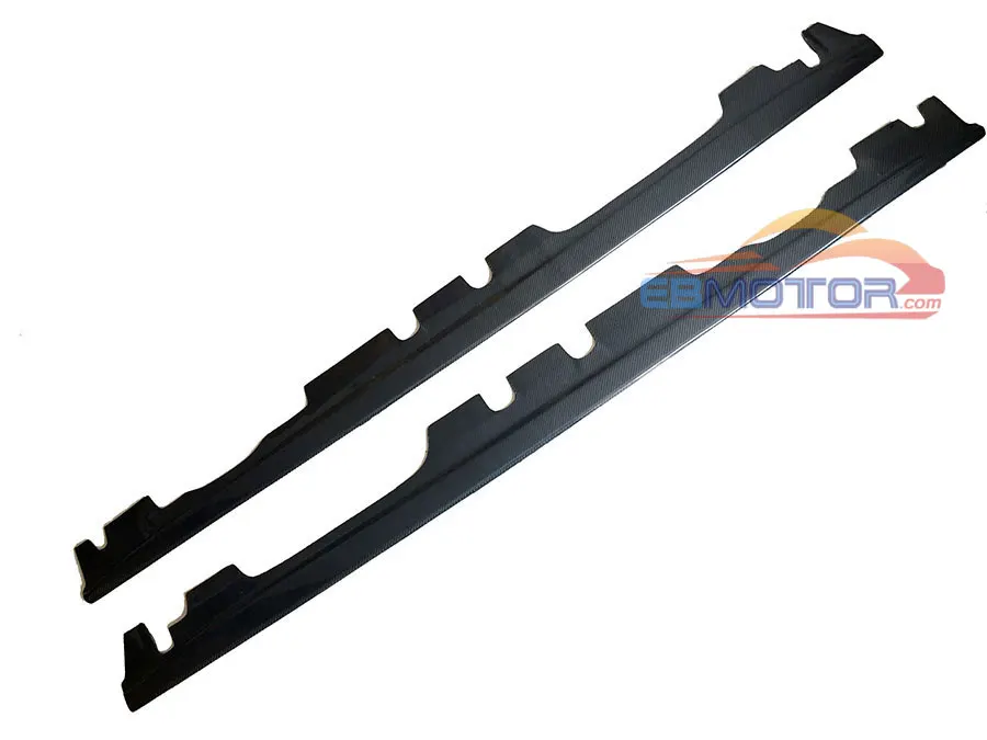 E Style Real carbon fiber Side Skirts 1pair FOR BMW E90 E92 E93 M3 2Dr 4Dr 2008-2014 B293
