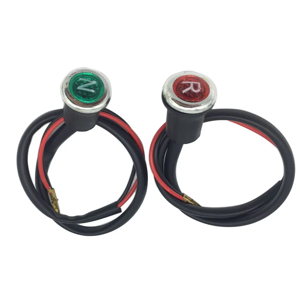 46cm Neutral Reverse Light Gear N/R Indicator DC 12V Plastic For 50 110 125 150 200 250cc ATV For Chinese ATV 4 Wheeler Quad