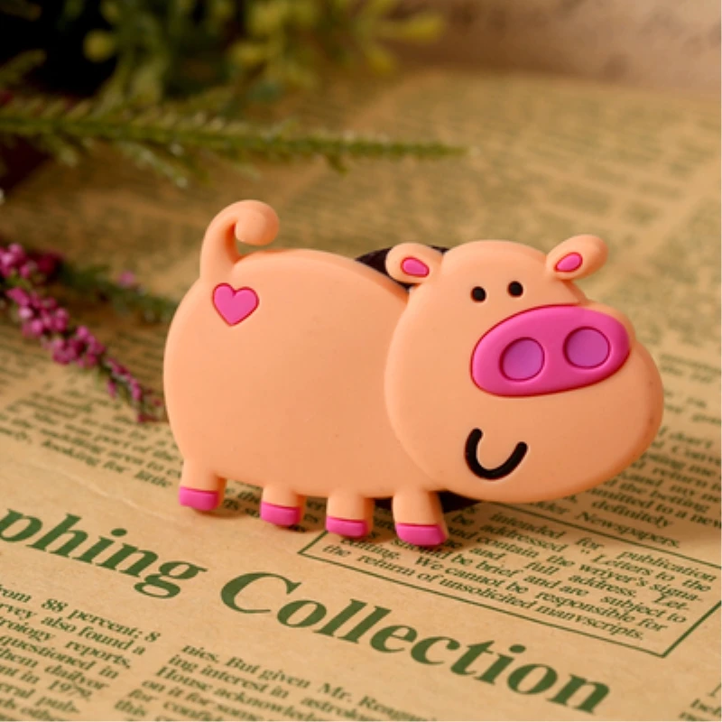 Creative cute pig Fridge for kids Small Size Silicon Gel