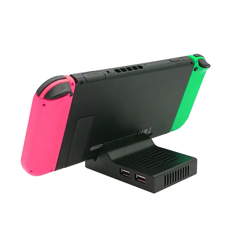 Portable HDMI TV Replacement Dock Cooling Stand Base Case For Nintend Switch DIY Heatsink Cooling Dock For NS Switch (2)