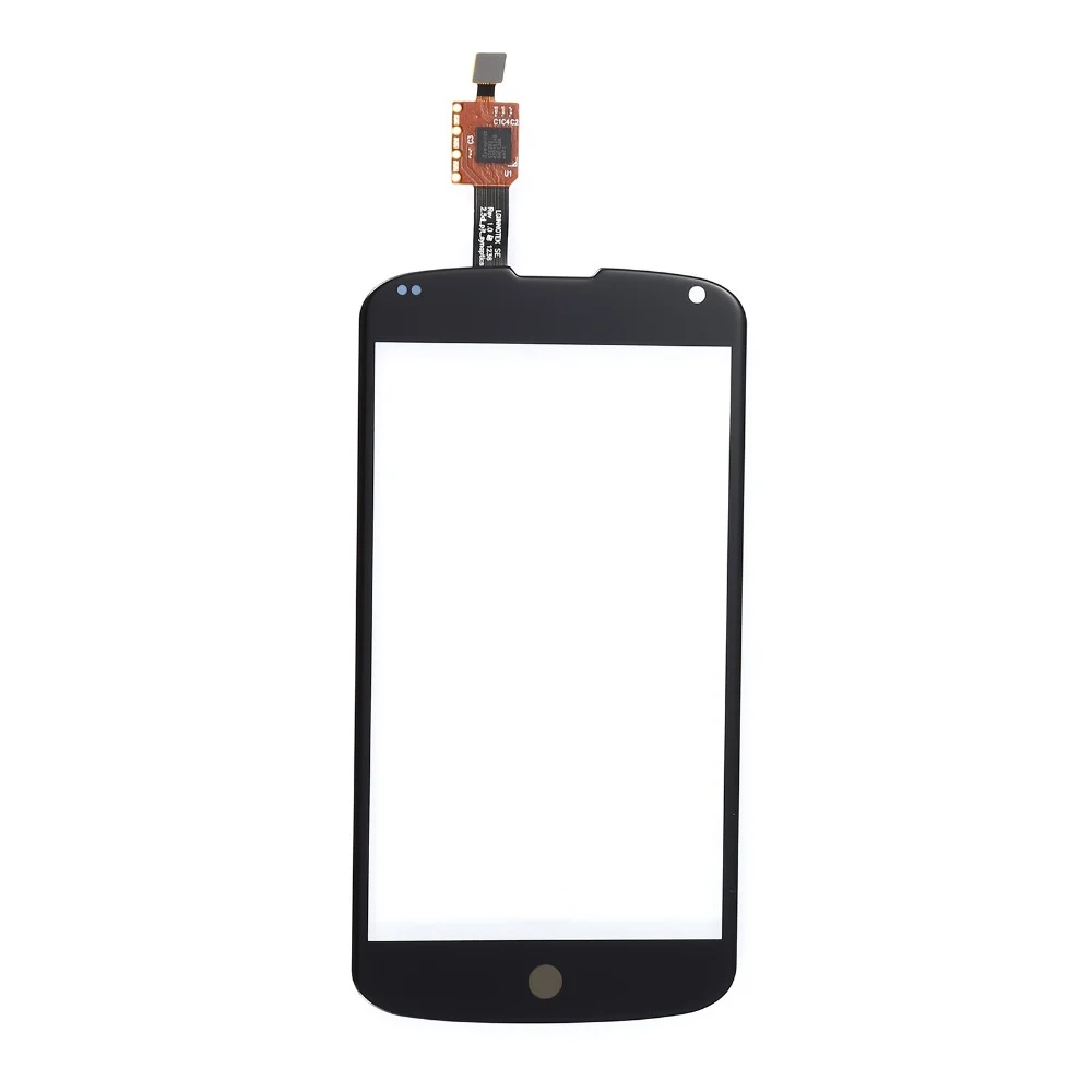 Запасные части 4," для LG Optimus Google Nexus 4 E960 сенсорный экран дигитайзер Датчик внешняя стеклянная панель объектива