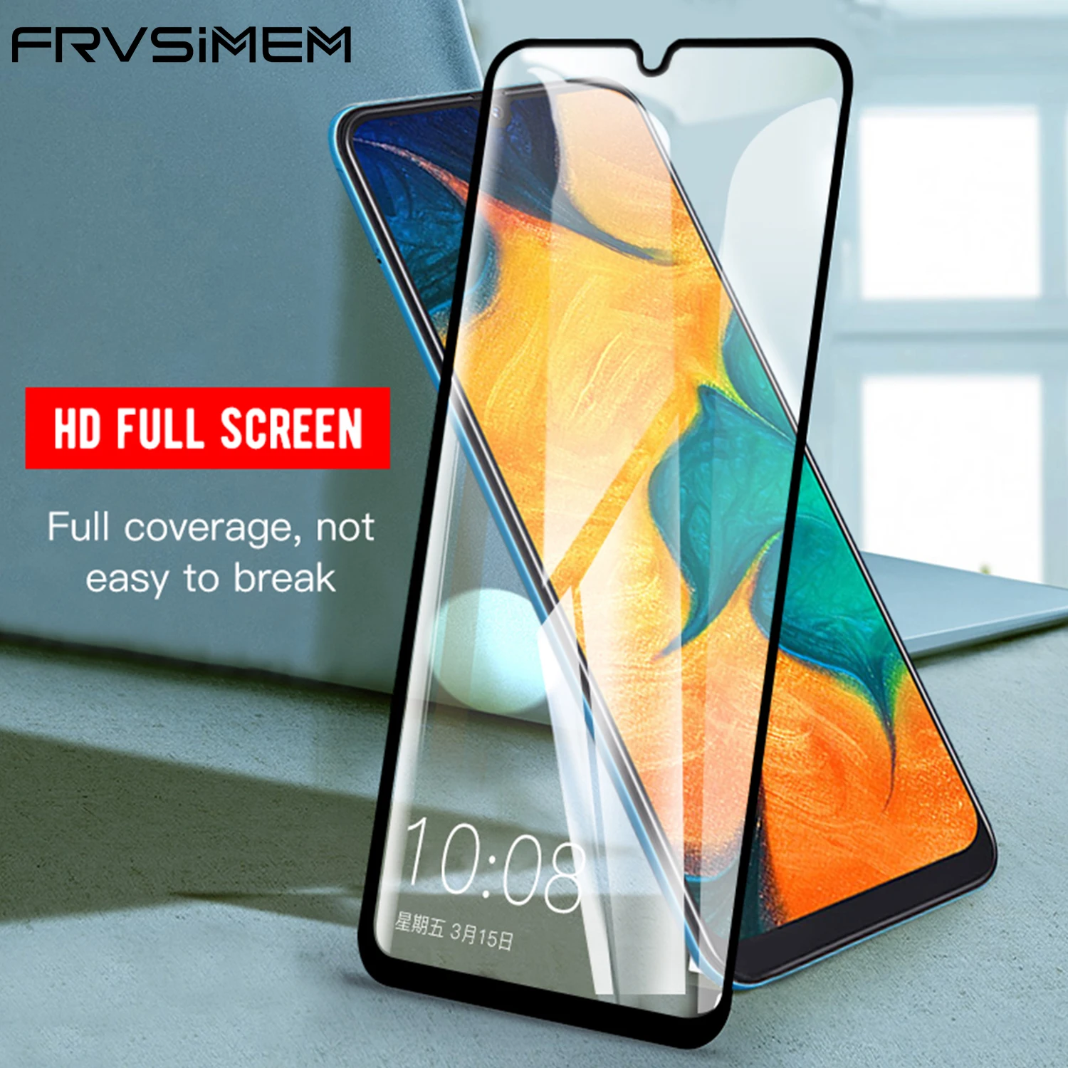 

For Samsung A50 A40 A30 A10 A20 A70 M10 M20 M30 Tempered Glass 9H Screen Protector Film Screen Protective Full Coverage Glass