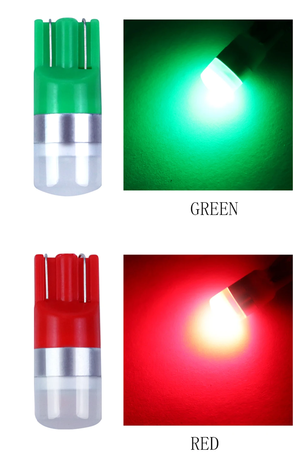 10pcs car led light T10 5630 2smd signal light 4