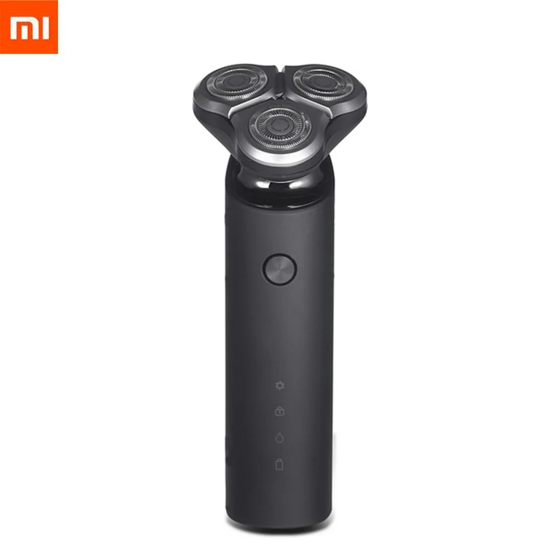 

New 2019 Xiaomi Mijia Electric Shaver Razor for Men Head 3 Dry Wet Shaving Machine Washable Main-Sub Dual Blade Turbo Men Gift