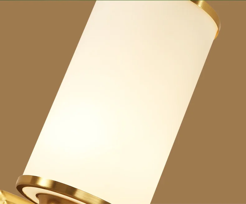 Стекло Wandlamp светодиодный настенные светильники Медь настенные бра Гостиная Спальня лампа Aplique Lu сравнению нордический дизайн огни