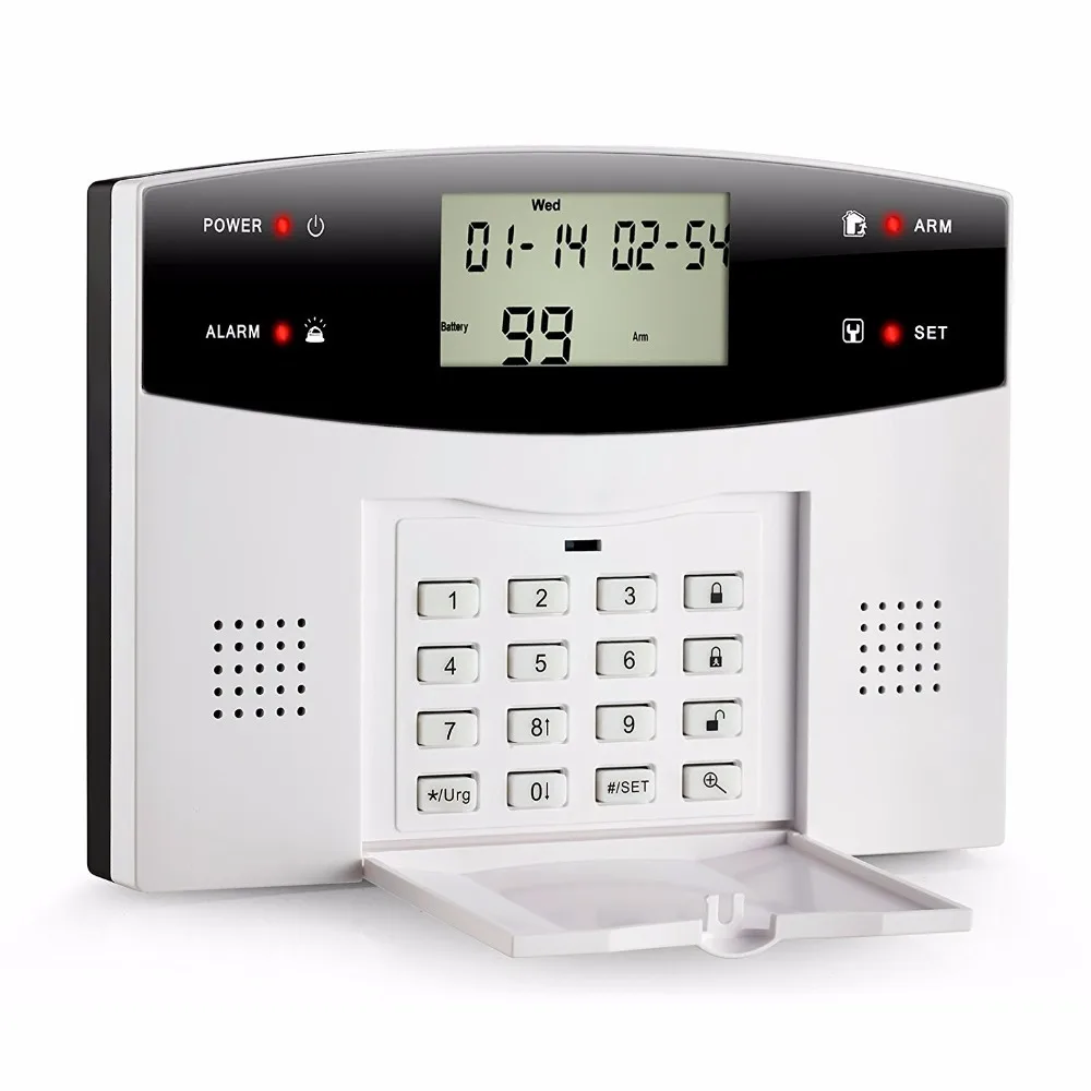 Sistema de Alarme Residencial sem Fio de Gravação de Mensagem Sms de Alerta de Alarme para Home Smartyiba Automática Security Cartão Sim Gprs Gsm 2g 1 de Gravação de Mensagem Automática GSM SMS
