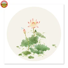 Картина по номерам художественная краска по номеру цветок лотоса цифровая краска ing декоративная краска ings вкус Гостиная Краска ing Bathroo