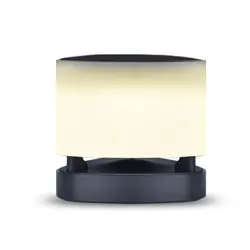 Универсальный домашний прикроватный ночник настроения Лампы Будильник с приложением управление Цвет Изменен вечерние ванная комната офис