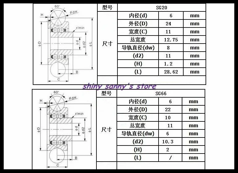 1 2 компллот SG15 SG20 SG25 SG66 + M5 M6 M8 винтовые болты подшипник стальной шкив