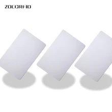 100 шт. iso15693 i-code2 карты 13.56 мГц RFID IC Whtie бирки из ПВХ СВС Система контроля доступа