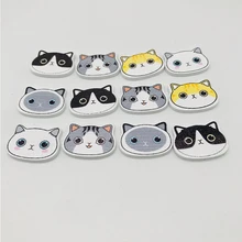 XinDong непористые товары для дома деревянные изделия Креативные аксессуары для шитья кошек деревянные ручной работы diy 10 шт. деревянные пуговицы