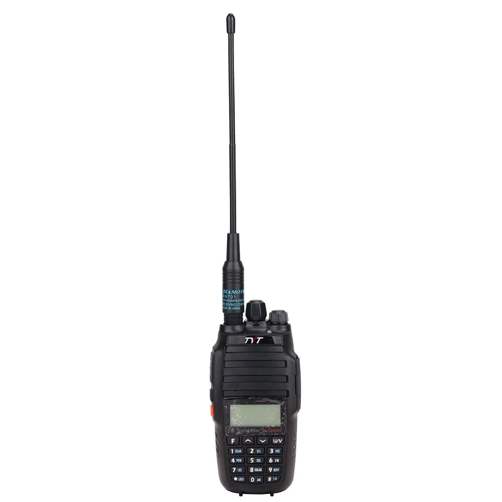 2 шт. Diamond RH701 SMA-Male Двухдиапазонная 144/430 МГц RH-701 антенна для Baofeng UV-3R Yaesu VX-6R TYT Wouxun Walkie Talkie RH 701