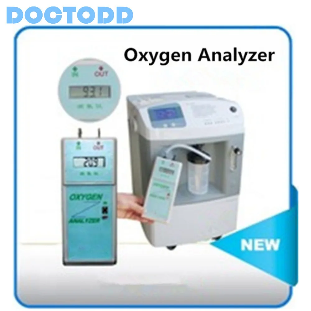 

Digital LCD Display Portable Oxygen Analyzer Oxygen Concentrator Purity Oxygen Purity Analyzer Oxygen Density Analyzer