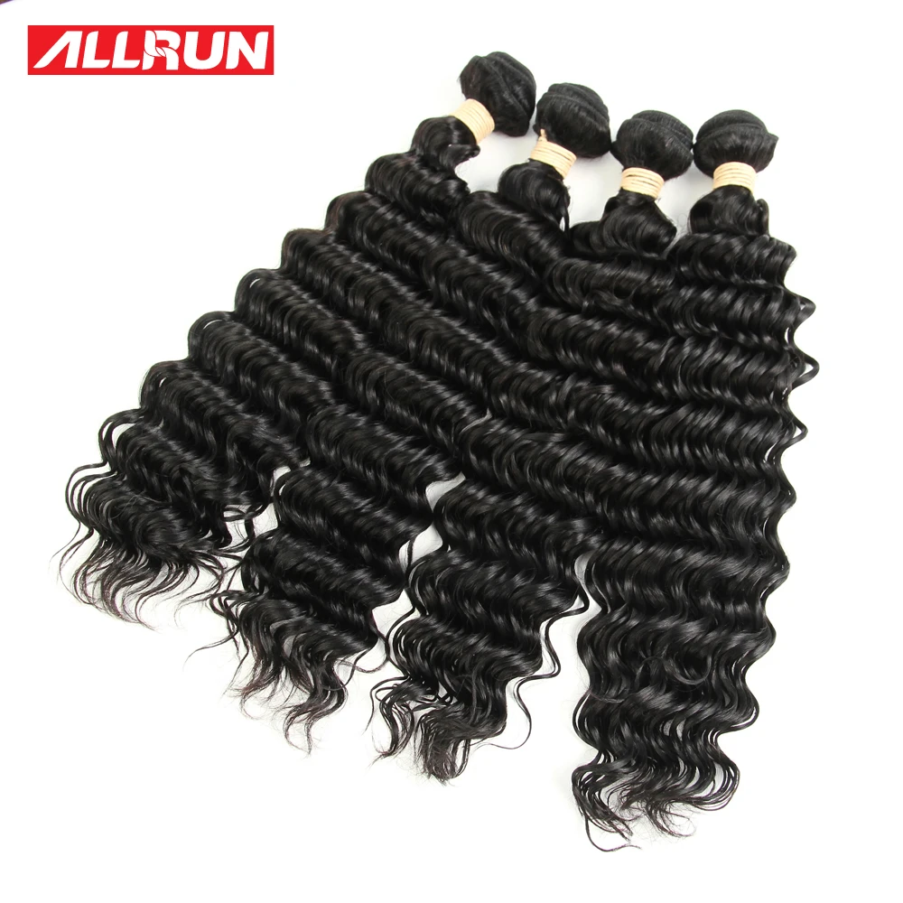 

Peruvian Deep Wave Curly Human Hair 4 Bundles Deep Wave Virgin Hair 7A Grade Unprocessed Virgin Peruvian Curly Hair Bundle Deals