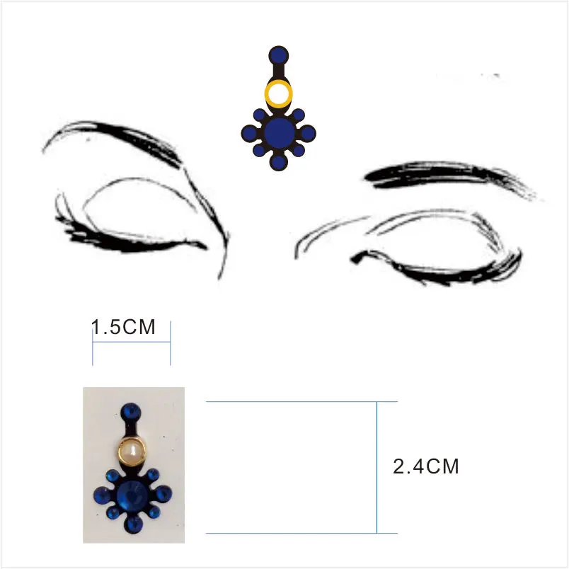 BD22 телефон ручной работы в стиле бохо и этнический стиль|jewel stickers|stickers bohoboho stickers |
