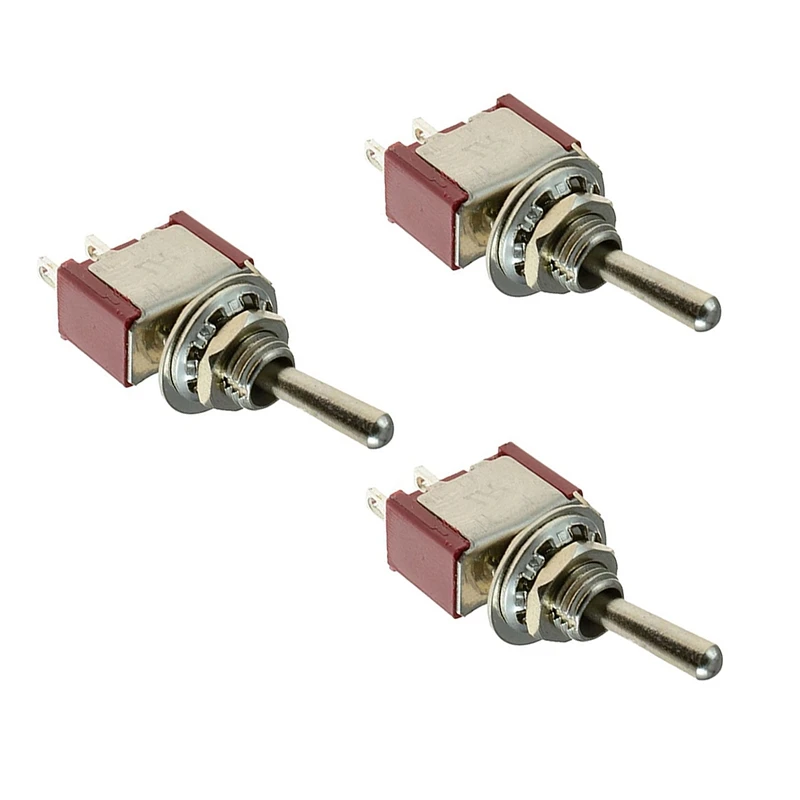 5 x On/Off маленький тумблер миниатюрный Spst 6 мм Ac250V 3A 120V 5A|Выключатели| |