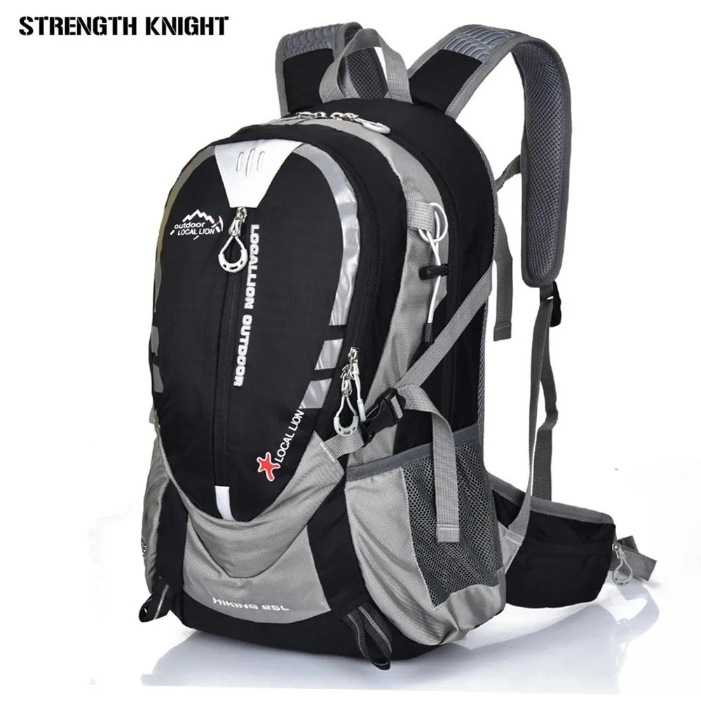 Classic Motorcycle Backpack 25L Waterproof Nylon Rucksacks Men Pack Road Bag Knapsack Riding