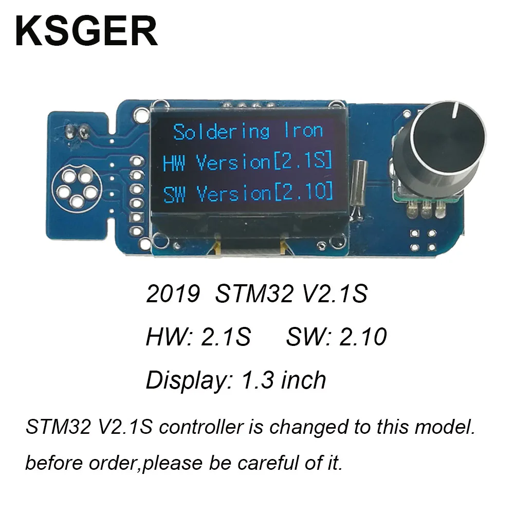 KSGER T12 DIY наборы паяльная станция STM32 V2.1S OLED контроллер температуры инструменты T12 железные наконечники FX9501 ручка из алюминиевого сплава