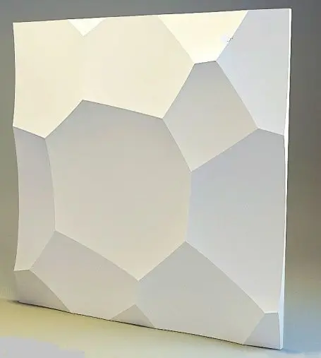

NEW Design 2017 year 3D Plastic molds moulds for plaster decorative wall panels "Shell 2" Price for 1pcs size 500x500mm
