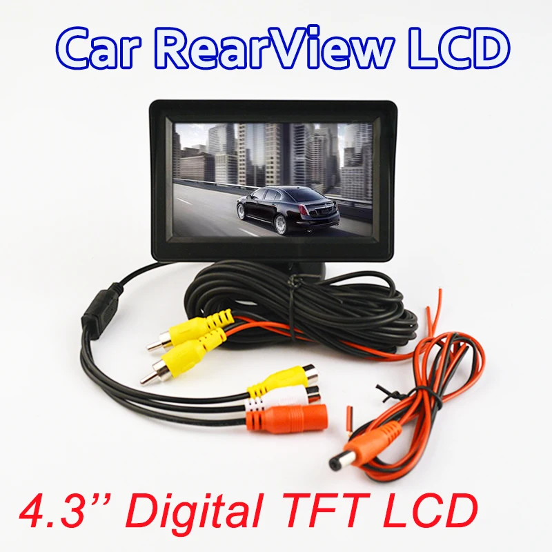 Prix pour Moniteur de voiture 4.3 "Écran Pour Arrière Vue Caméra de Recul TFT LCD Affichage HD Numérique Couleur 4.3 Pouce PAL/NTSC Prix pour Moniteur de voiture 4.3 "Écran Pour Arrière Vue Caméra de Recul TFT LCD Affichage HD Numérique Couleur 4.3 Pouce PAL/NTSC