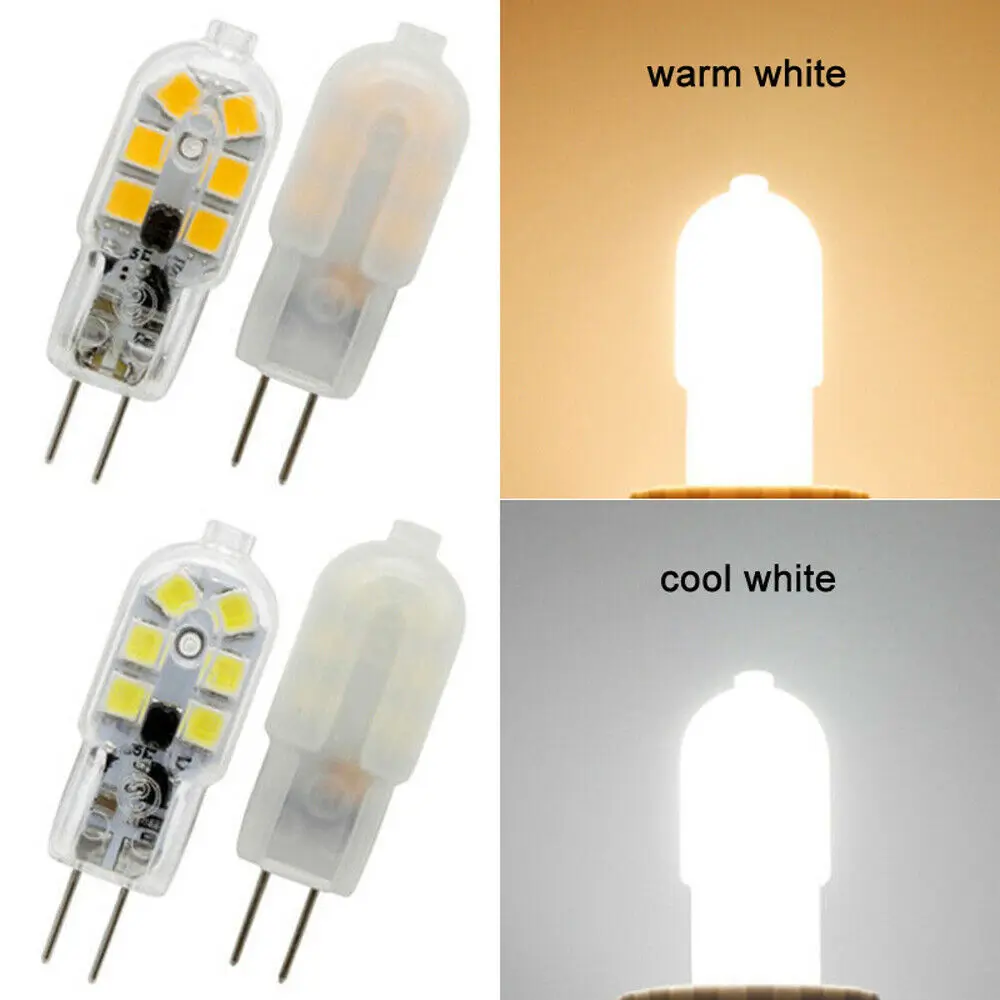DIY 5/10 шт. мини G4 Светодиодная лампа 3 Вт AC/DC12V Высокая яркость SMD 2835 для