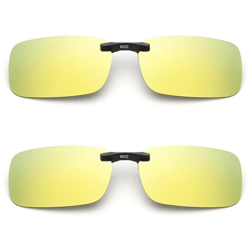 

Imixlot Classic Unisex Polarized Clip On Sunglasses Driving Night Vision Lens Anti-UVA Sunglasses Clip